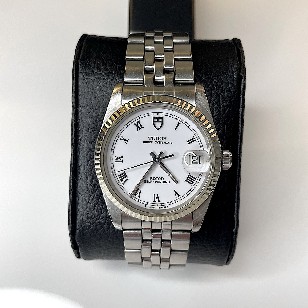 Rolex Tudor Prince Oysterdate Automatic 74034 Men's Watch W/Box and Paper
